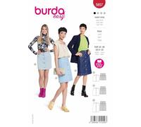 Burda Patron 5857-Jupe