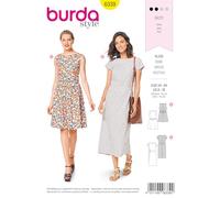 Burda 6339 Femmes Robes Couture Motif Tailles 8 - 18 Skill: Facile