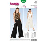 Burda Sewing Pattern 6544 - Misses' Pants 8-18