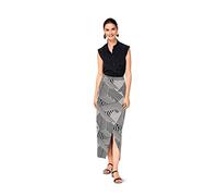 Burda Style B6527 Patron de couture pour chemisier à col montant pour femme