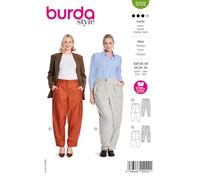 Burda style Patron de couture pour femme Pantalon cargo décontracté et élégant #5703 Taille 46-60