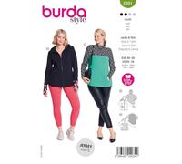 Burda style Patron de couture pour femme Sportswear avec poches cousues #5691 Taille 46-60