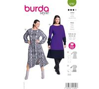 Burda style Patron de couture pour robe trapèze Taille 44-54