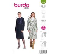 burda style Patron Femme Robe en 2 Variantes Taille EUR 36-46
