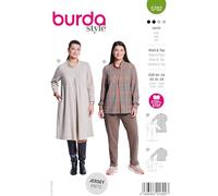burda style Patron Femme Robe en ligne A et Pull Taille EUR 44-54