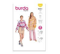 Burda Style Sewing Pattern B5723 Patron de couture pour chemisier pour femme