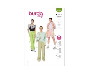 Burda Style Sewing Pattern B5761 Patron de couture Pantalon cargo pour femme