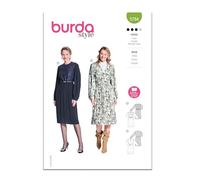 Burda Style Sewing Pattern B5784 Patron de couture pour robe pour femme