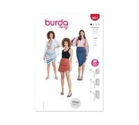 Burda Style Sewing Pattern B5811 Patron de couture pour jupe pour femme