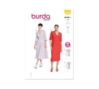 Burda Style Sewing Pattern B5820 Patron de couture pour robe pour femme