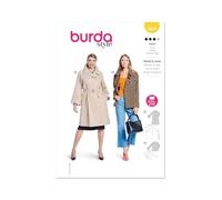 Burda Style Sewing Pattern B5824 Patron de couture Veste et manteau pour femme