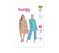 Burda Style Sewing Pattern B5841 Patron de couture Robe et tunique pour femme
