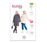 Burda Style Sewing Pattern B5866 Patron de couture Robe et haut pour femme