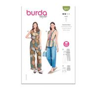 Burda Style Sewing Pattern B5914 Patron de couture pour combinaison et haut pour femme