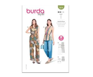 Burda Style Sewing Pattern B5914 Patron de couture pour combinaison et haut pour femme