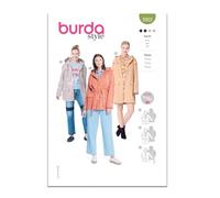 Burda Style Sewing Pattern B5923 Patron de couture pour vestes parkas pour femme
