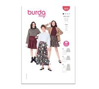 Burda Style Sewing Pattern B5978 Patron de couture pour jupes à volants pour femme