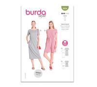 Burda Style Sewing Pattern B6004 Patron de couture pour robe et combinaison pour femme