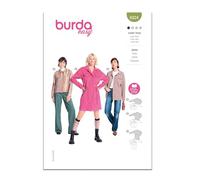 Burda Style Sewing Pattern B6024 Patron de couture Veste pour femme