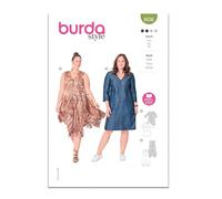 Burda Style Sewing Pattern B6036 Patron de couture pour robe pour femme