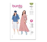 Burda Style Sewing Pattern B6040 Patron de couture pour robe et chemisier pour femme