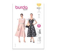Burda Style Sewing Pattern B6042 Patron de couture pour robe pour femme