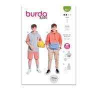 Burda Style Sewing Pattern B9213 Patron de couture pour sweat-shirt pour enfant