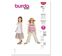 burda kids Patron Enfants T-shirt et robe Taille EUR 104-146