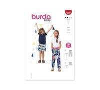 Burda Style Sewing Patterns B9228 Patron de couture pour pantalon pour enfant