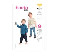 Burda Style Sewing Patterns B9248 Patron de couture pour chemise, gilet et gilet pour enfant