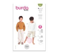 Burda Style Sewing Patterns B9261 Patron de couture pour pantalon et haut pour enfant