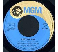 BURDON, ERIC AND THE ANIMALS / RING OF FIRE / I´M AN ANIMAL / 1968 / Bildhülle / MGM RECORDS # 61 210 / 61210 / 7" Vinyl Single-Schallplatte / Deutsche Pressung /