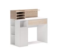 Bureau, 100x50cm, Blanc/Sonoma, Vicco 36756