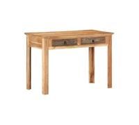vidaXL Bureau 110x50x75 cm Bois de récupération massif