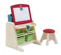 Bureau 2 en 1 avec tableau de dessin magnétique Flip & Doodle 66 cm Multicolore G