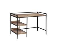 Bureau 2 étagères bois et métal Edena