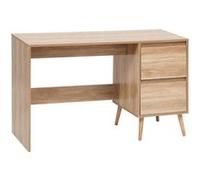 5five Bureau Abana 2 tiroirs bois clair
