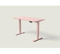 Bureau assis debout HomePro - Rose poudré / Rose poudré / 140x70 cm