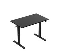 Bureau Assis Debout HUZARO HERO 7.9 Noir, Bureau Electrique, Ergonomique, PC Gaming, Informatique, 2xCrochets, Bureau gaming