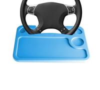 Bureau Au Volant Automatique, Plateau De Siège De Voiture 2 En 1, Accessoires Extérieurs Automobiles | Essentiels De Voiture Pour Femmes, Support Pour Ordinateur Portable Avec Poignée Porte-boissons P