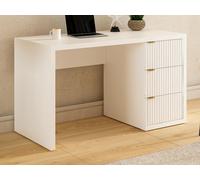 Bureau avec 3 tiroirs - Blanc - MABELI de Pascal Morabito