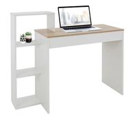 ML-Design – Bureau Table de travail PC avec 3 étagères de rangement