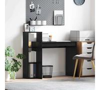 vidaXL Bureau Chêne fumé 100 x 40 x 90 cm – Bois d'ingénierie, design moderne et robuste