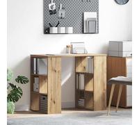 Vidaxl Bureau D'angle Vieux Bois Bois Massif De Récupération Moyen