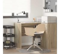 Bureau avec étagère avec stockage Bois d'ingénierie pour à Domicile à vidaXL vid
