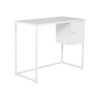 Bureau Avec Porte "Bakal" 95cm Blanc