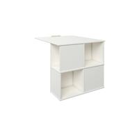 Bureau avec rangement pour lit jade blanc TU
