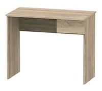 Bureau droit Pegane Bureau avec tiroir coloris Cambrian - Hauteur 75 x Longueur 90 x Profondeur 50 cm --