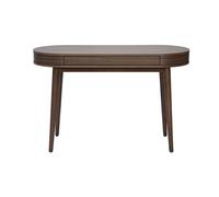 Bureau avec tiroir en bois foncé L120 cm JUDITH