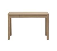Bureau avec tiroir finition bois clair chêne L120 cm IZZIE
